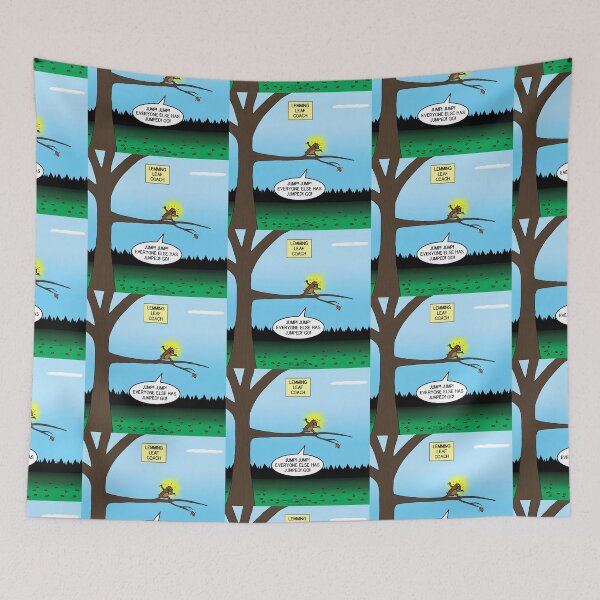 Item preview, Lemming Leaf Coach designed and sold by Out to Lunch Cartoons and More.