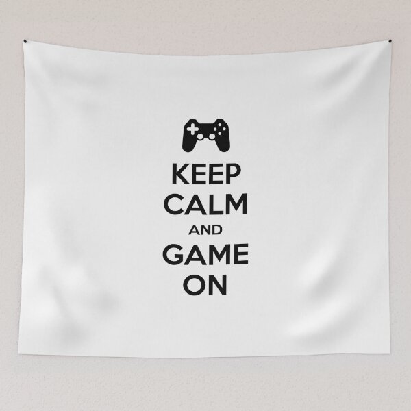 Item preview, Keep calm and game on designed and sold by jesuscreativo.