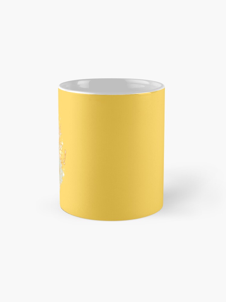Alternate view of Leo Flowers - GOLD Mug