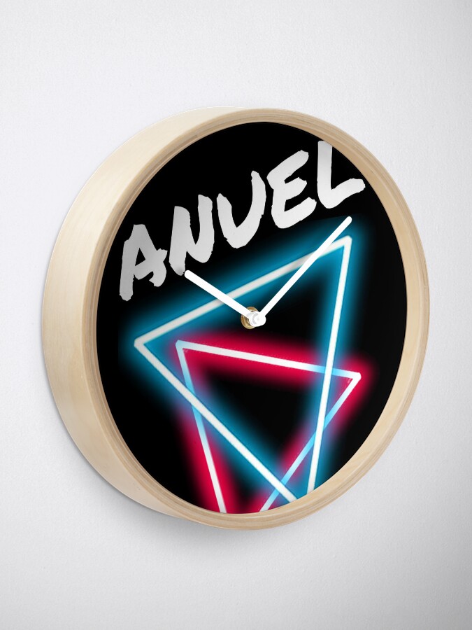 Reloj con la obra «anuel aa iluminati » de Camiblogger Redbubble