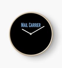Tshirt Gifts For Mail Carriers Clock