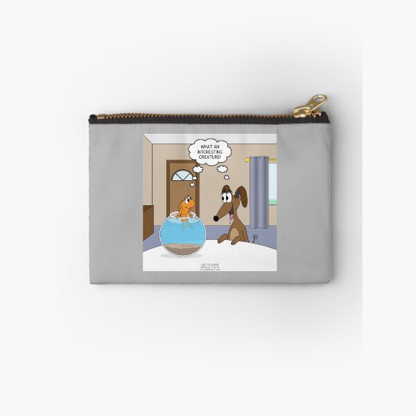 Item preview, Fish Meets Dachshund designed and sold by Out to Lunch Cartoons and More.