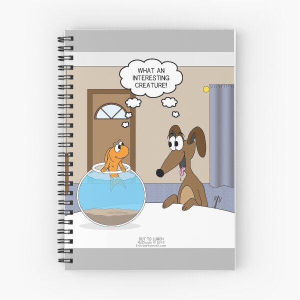 Item preview, Fish Meets Dachshund designed and sold by Out to Lunch Cartoons and More.