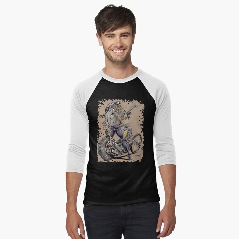 Item preview, Baseball ¾ Sleeve T-Shirt designed and sold by gWebberArts.