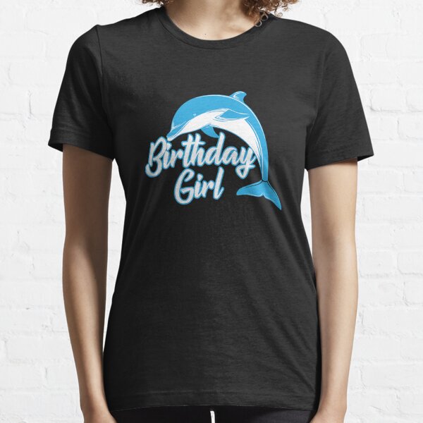 Dolphin Women Kids Girls T-Shirt