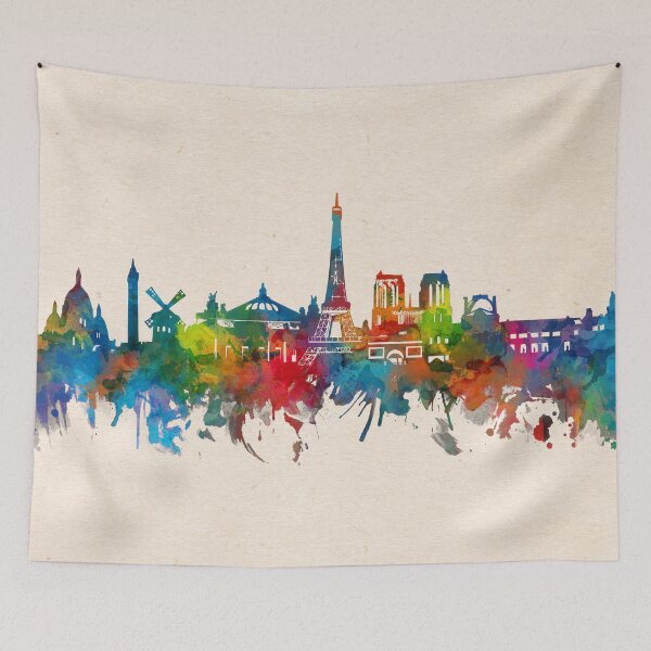 Item preview, paris skyline designed and sold by BekimART.