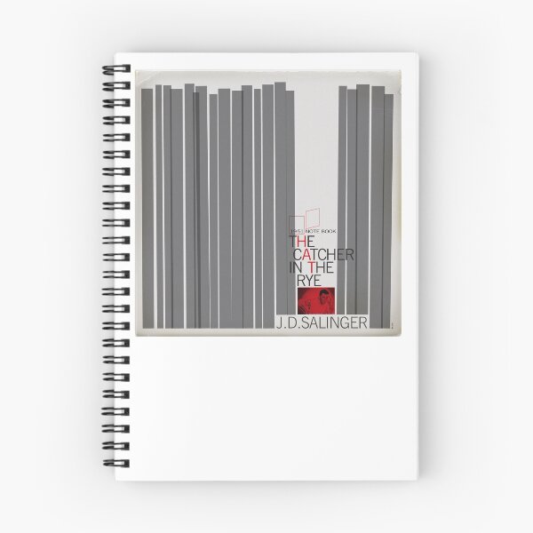 Aperçu de l'œuvre Carnet de notes - Catcher in the Rye, Salinger créée et vendue par Christophe Gowans.