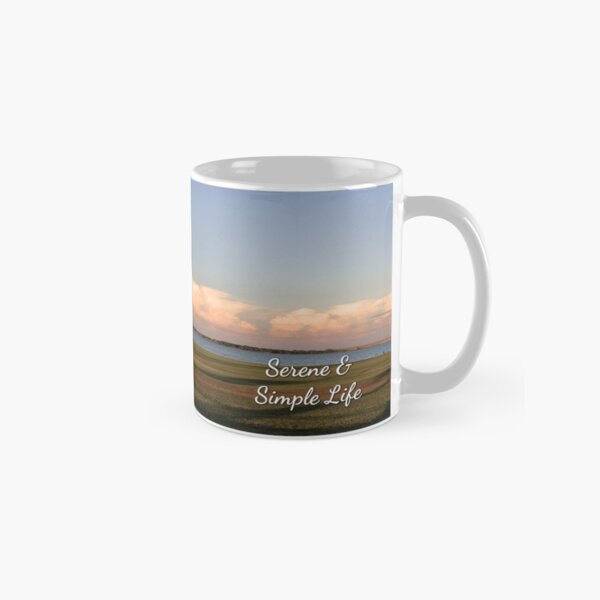 Serene and Simple Life signature mug Classic Mug