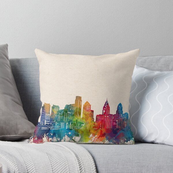 Item preview, philadelphia skyline designed and sold by BekimART.