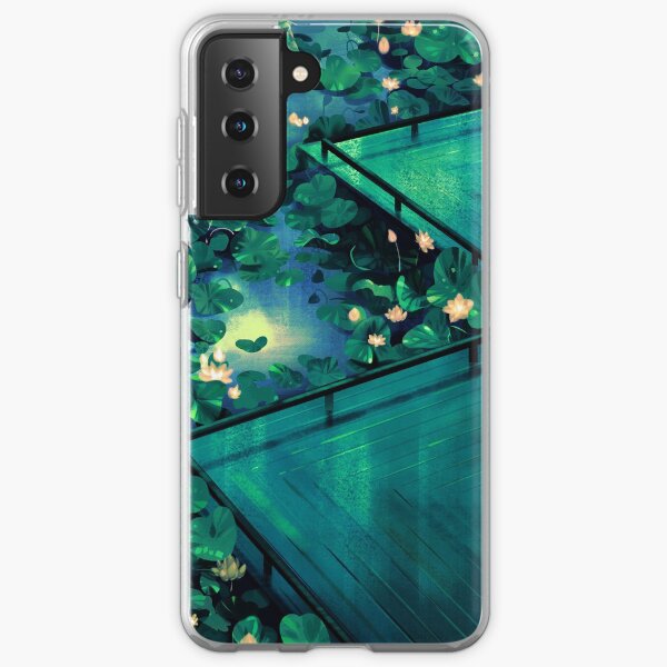 Moonlight in the Lotus pond Samsung Galaxy Soft Case