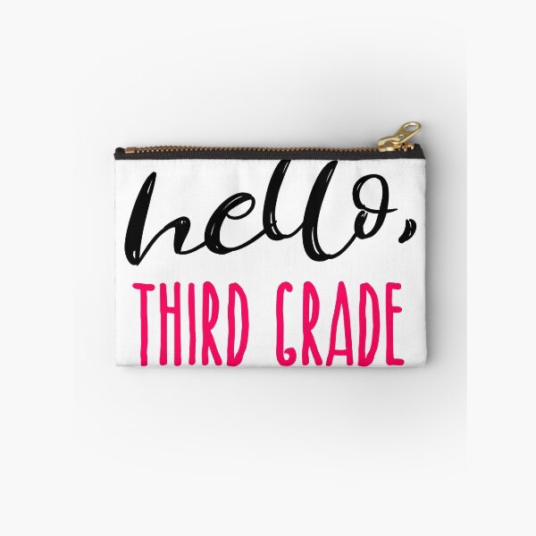 Item preview, Hello  Third Grade  Dark Funny Third Grade 3rd Teacher Appreciation Gift designed and sold by threadsmonkey.