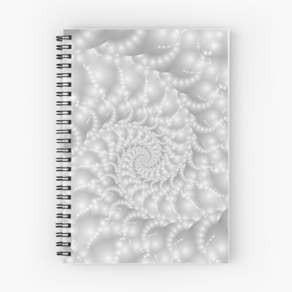 Item preview, Mother of Pearl Beaded Spiral Fractal designed and sold by Kitty Bitty.
