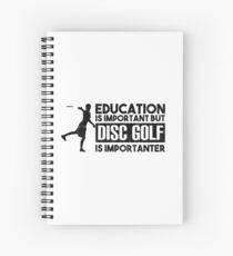 Cuaderno de espiral Disco Golf Shirt Discgolf Frisbee
