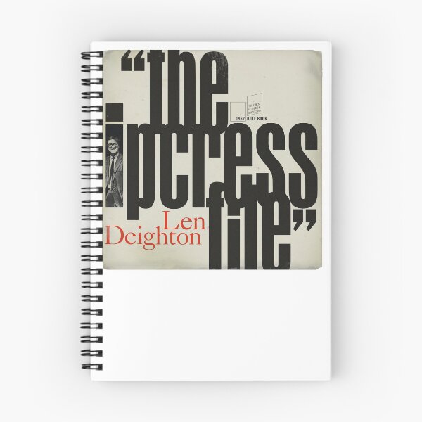 Aperçu de l'œuvre Carnet de notes - Le fichier Ipcress, Len Deighton créée et vendue par Christophe Gowans.