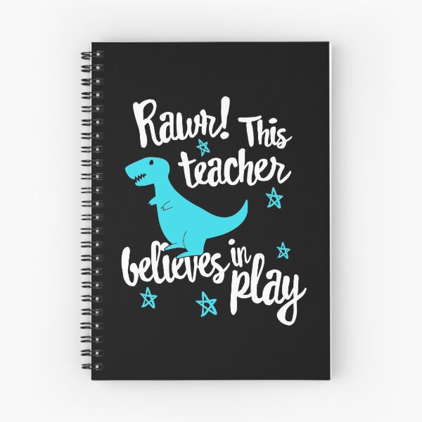 Item preview, This Teacher Believes In Play Teaching Shirt With T-Rex designed and sold by 14thFloor.