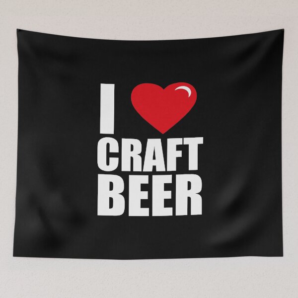 Item preview, I Love Craft Beer Home Brew Hoppy IPA Gift Idea designed and sold by haselshirt.