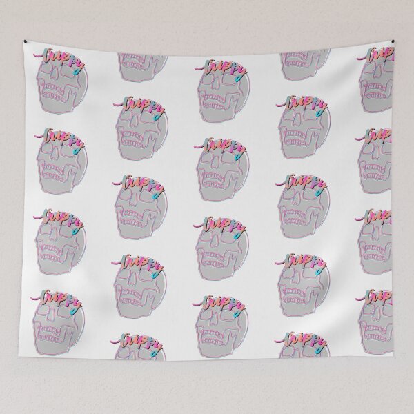 Item preview, Trippy Skull designed and sold by LexisofRVAarts.