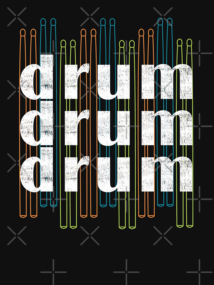 "Percussion Marching Band Drum Line Snare Drum Roll" Tshirt for Sale