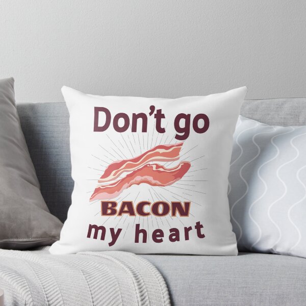 Item preview, Funny Bacon Lover Don't Go Bacon My Heart Image Sayings Decal Fat Helps designed and sold by tengamerx.