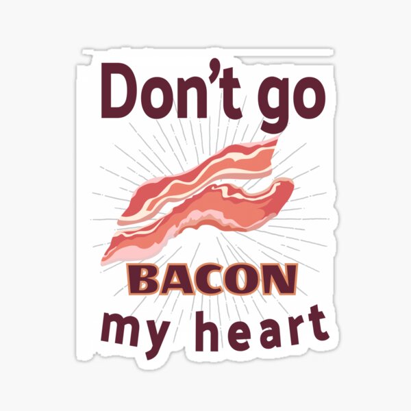 a distorted bacon hair Sticker for Sale by stickersbymk