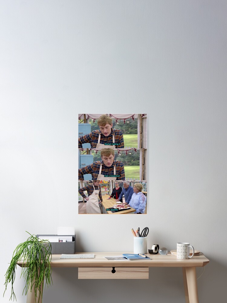 Gift Print The Great British Bake Off Poster Wall Art Home Decor