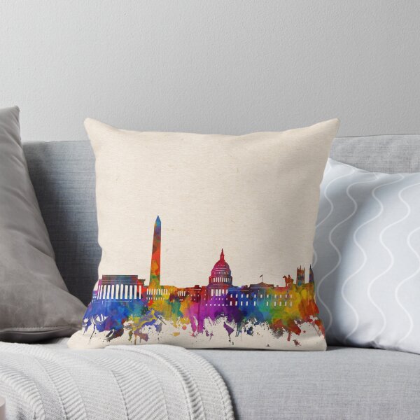 Item preview, washington skyline designed and sold by BekimART.