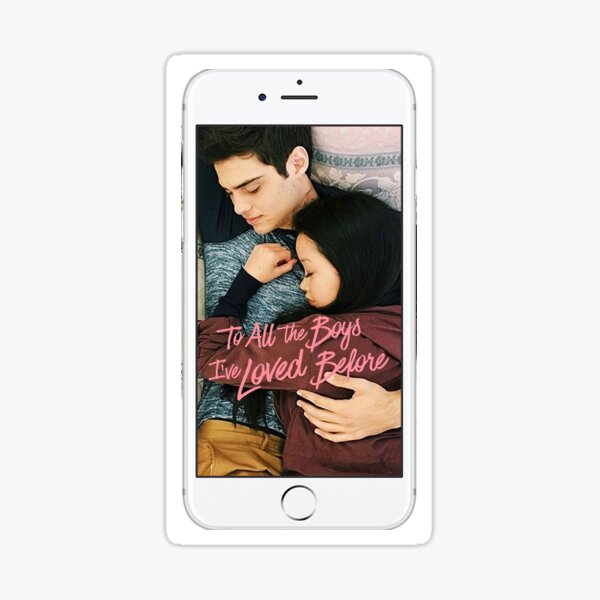 to all the boys i've loved before - Sticker - Lara Jean and Peter Kavinsky - iphone Sticker