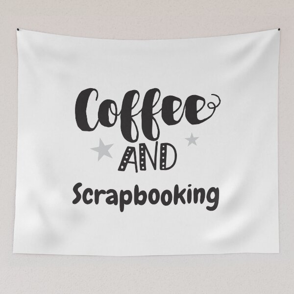 Item preview, Coffee and Scrapbooking designed and sold by jazzydevil.
