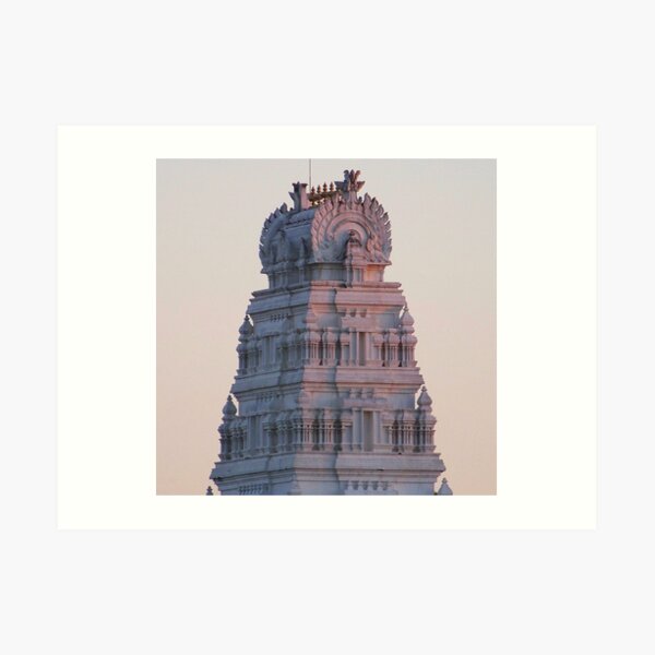 Hindu Temple Art Print