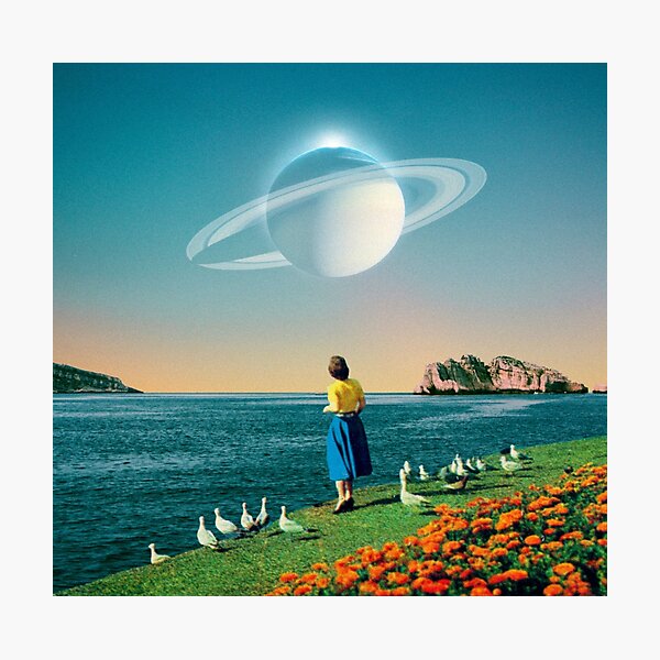 Watching Planets Photographic Print
