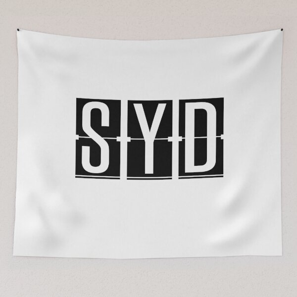 Item preview, SYD - Sydney Australia - Airport Code Souvenir or Gift Design  designed and sold by Theodore Cory.