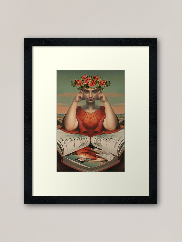 Alternate view of EVERYTHING'S SURREAL Framed Art Print