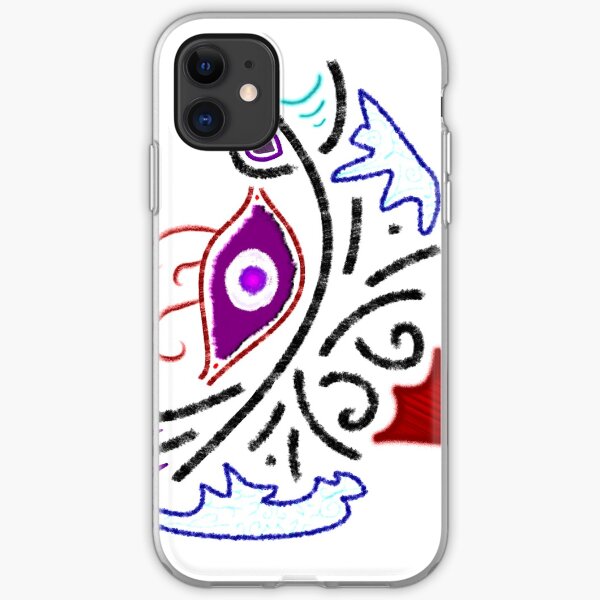 Merch #1 -- Rustic Tribal Cyclops Insignia iPhone Soft Case