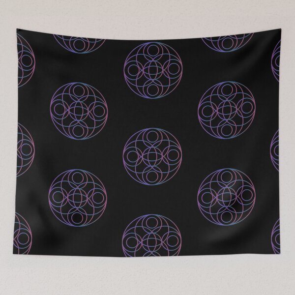 Item preview, Purple Geometric Circle  designed and sold by edwinvisuals.