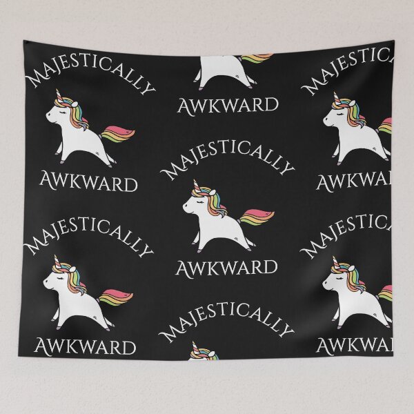 Item preview, Majestically Awkward, Awkward Unicorn, Fantasy Unicorn designed and sold by treasures83.