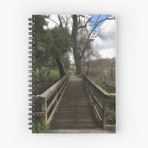 Item preview, Wooden pedestrian bridge, William B. Ide Adobe State Park - Red Bluff, CA, USA designed and sold by Rita Kindle.