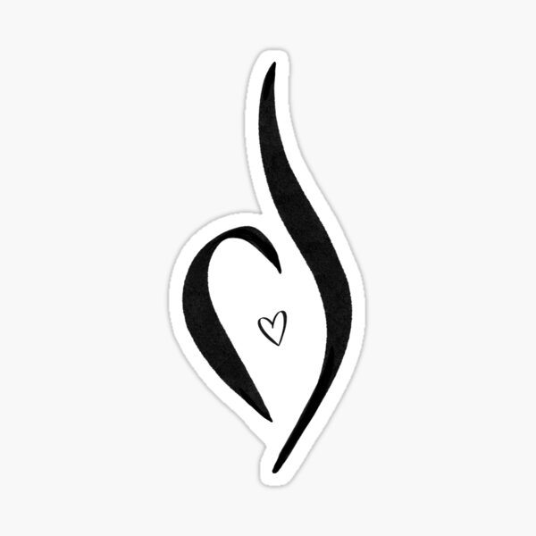 NEDA Symbol - Ink Pen Sticker