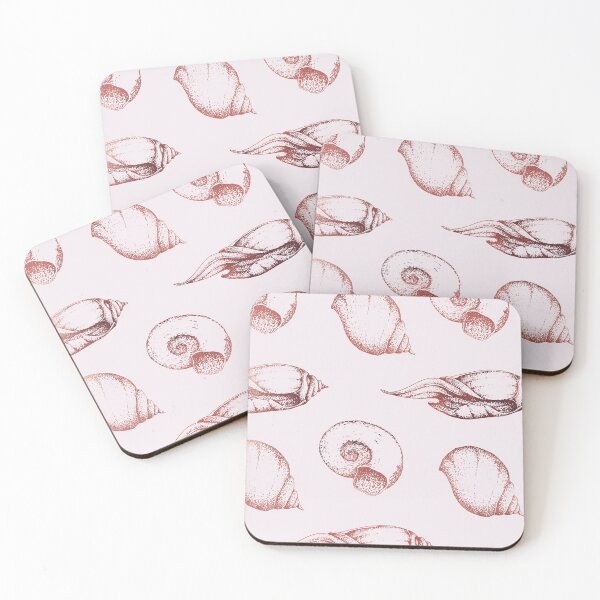 Item preview, Burgundy rose shells designed and sold by peggieprints.