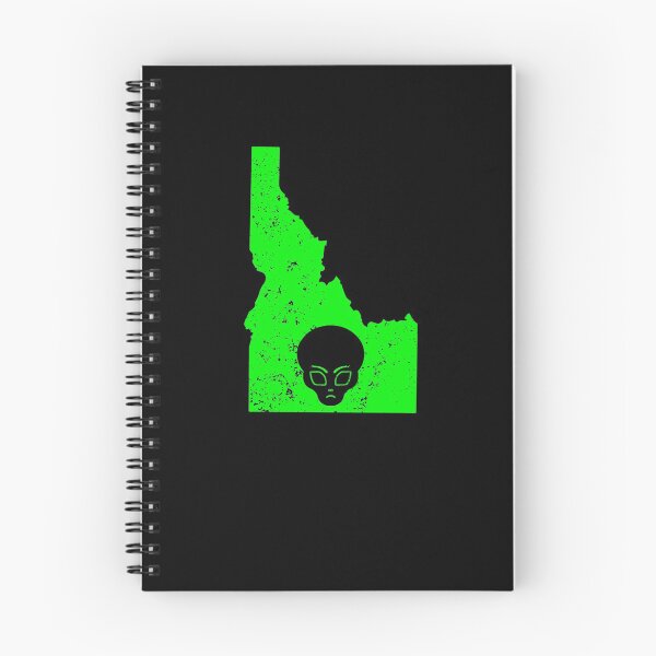 Item preview, UFO Sightings Alien Head Design UFO Coverup Idaho designed and sold by drwigglebutts.