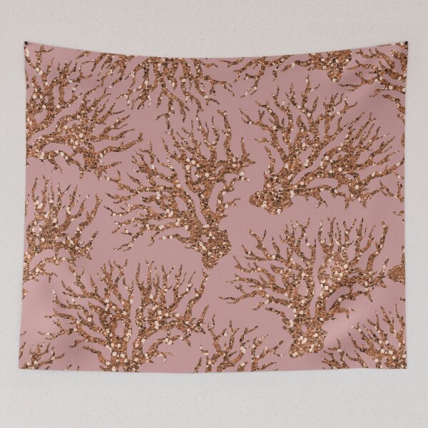 Item preview, Dusty mauve blush coral designed and sold by peggieprints.