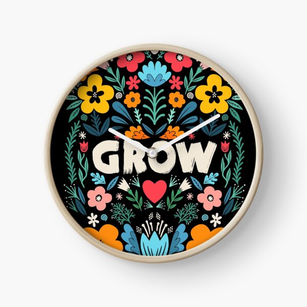 grow garden Clock