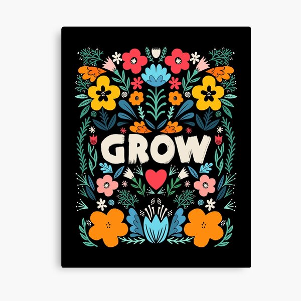 grow garden Canvas Print