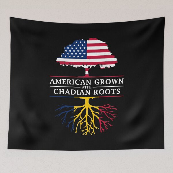 Item preview, American Grown with Chadian Roots   Chad Design designed and sold by ockshirts.