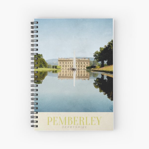 Artikel-Vorschau von Pemberley Reiseplakat, designt und verkauft von laureldesigns.