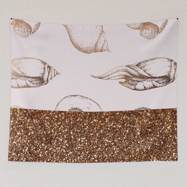 Item preview, Bronze burgundy rose shells designed and sold by peggieprints.