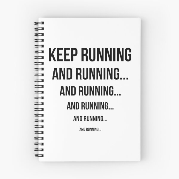 Item preview, Running Design Keep Running And Running Dark Cross Country Fitness Funny Gift designed and sold by threadsmonkey.
