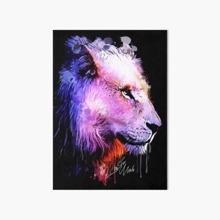 the Viking lion Art Board Print for Sale by nasersadat