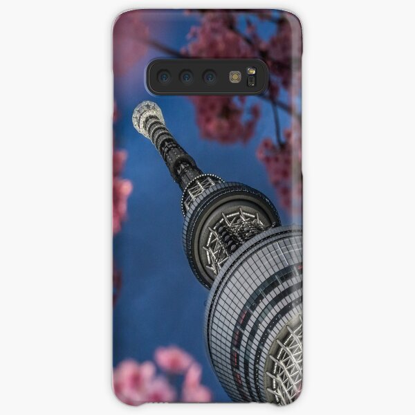 Sakura and the Tokyo Skytree Samsung Galaxy Snap Case