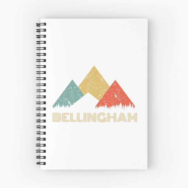 Item preview, Retro City of Bellingham Mountain Shirt designed and sold by Theodore Cory.