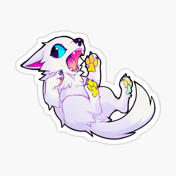 RAINBOW PUPPY Sticker